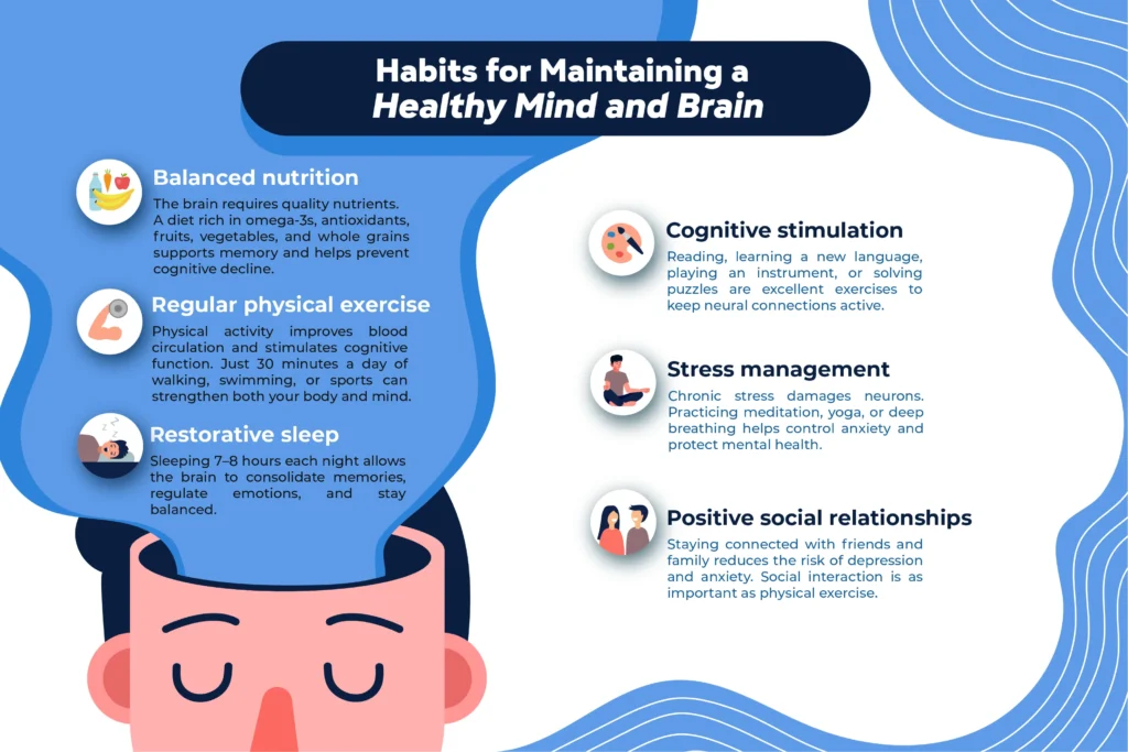Habits for Maintaining a Healthy Mind and Brain